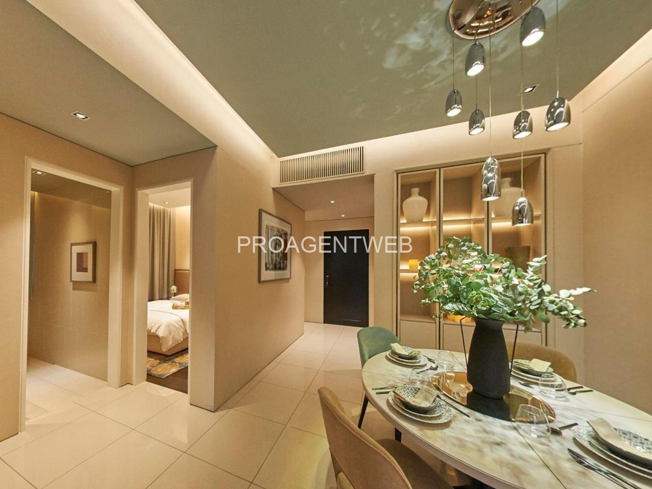 Duta Park Residences Condo Layout Type A -Living Room Dining Area