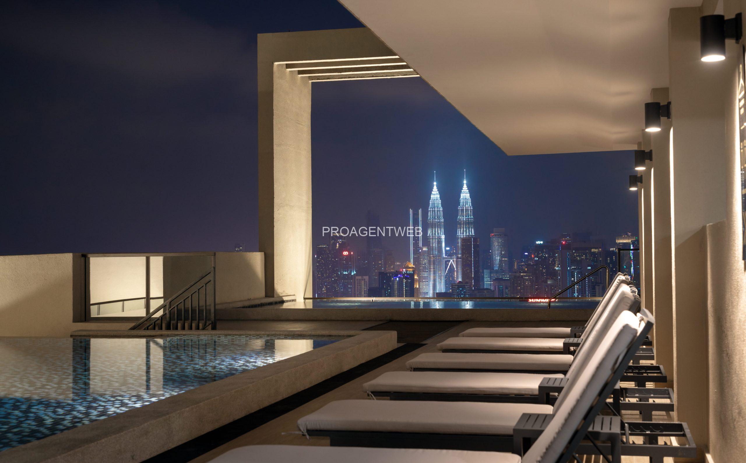 Duta Park Residences Condo Rooftop Jacuzzi Pool