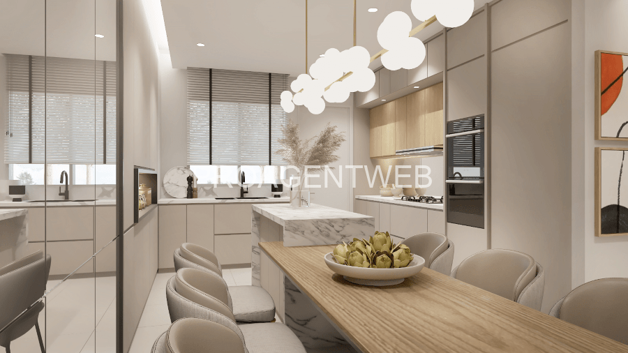 Templer Residence Kensington Rawang Kitchen